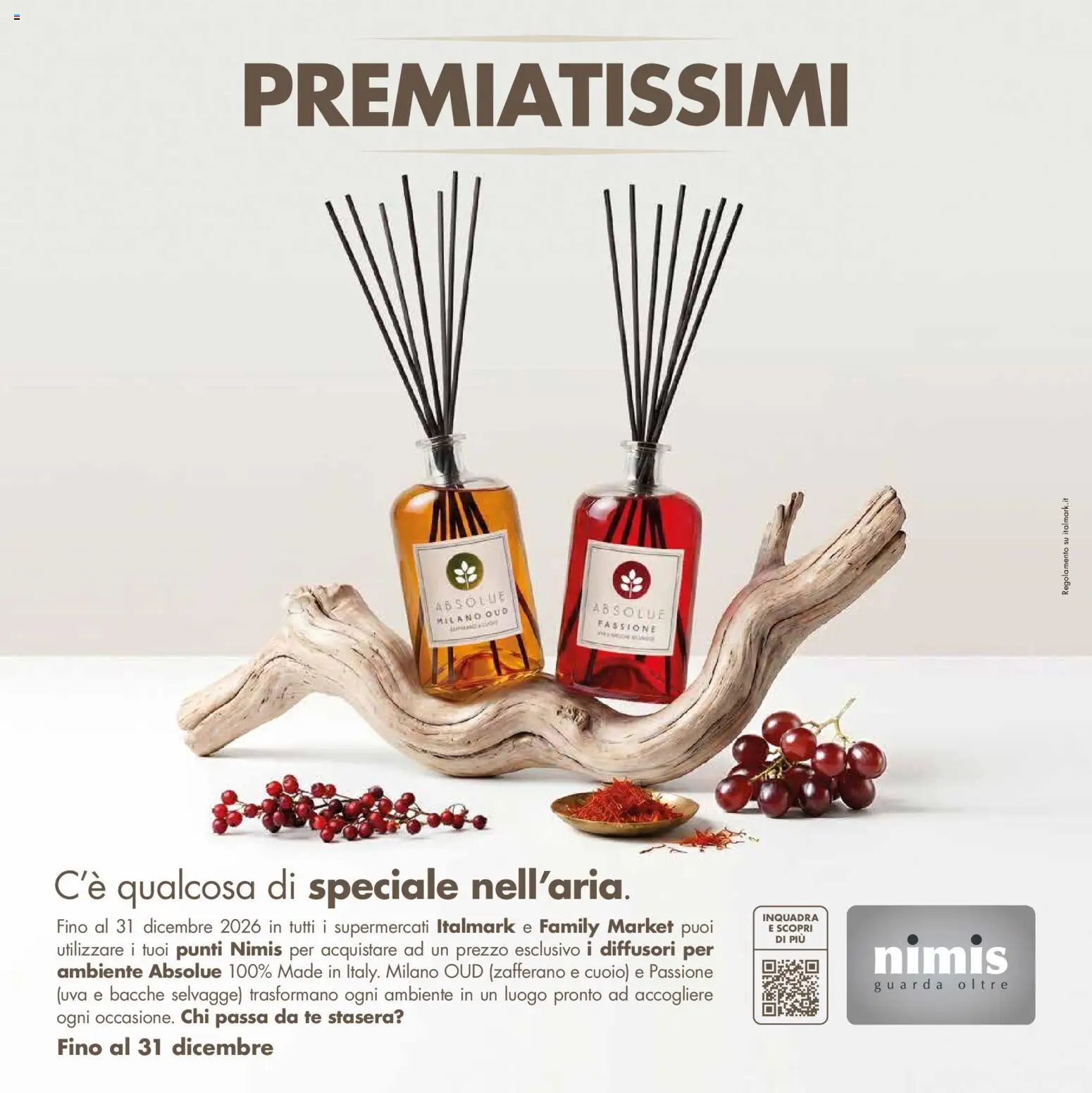 Volantino Italmark del 21/10/2026 | Pagina: 20 | Prodotti: Tè, Uva