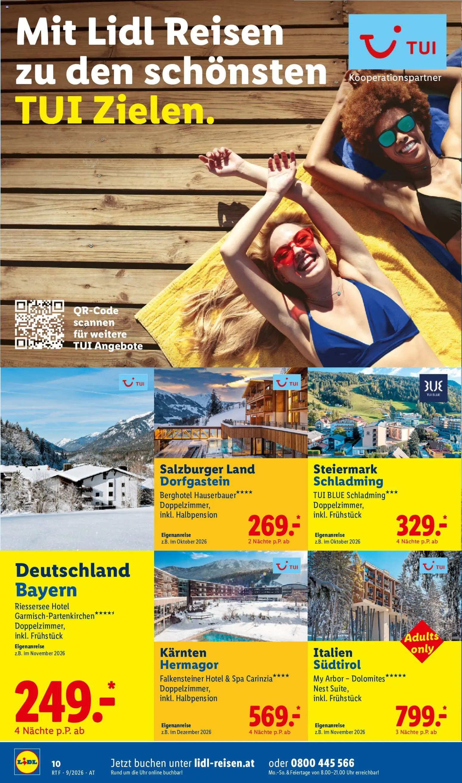 Lidl September/Oktober Reise-Highlights gültig ab 12.09.2026 | Seite: 10 | Produkte: Uhr