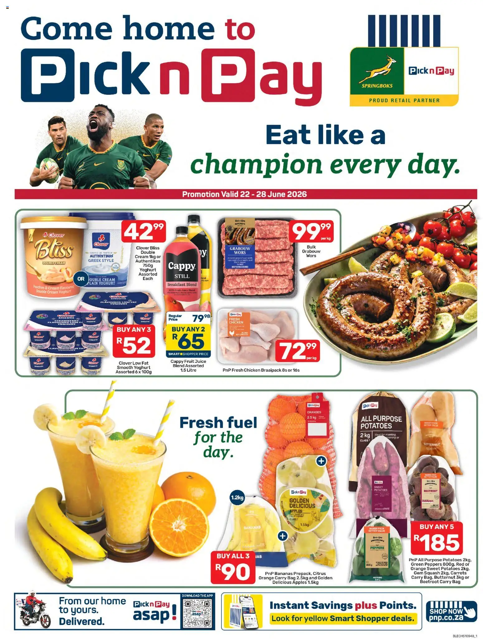 New Pick n Pay catalogue – valid from 22/06/2026 | Page: 1