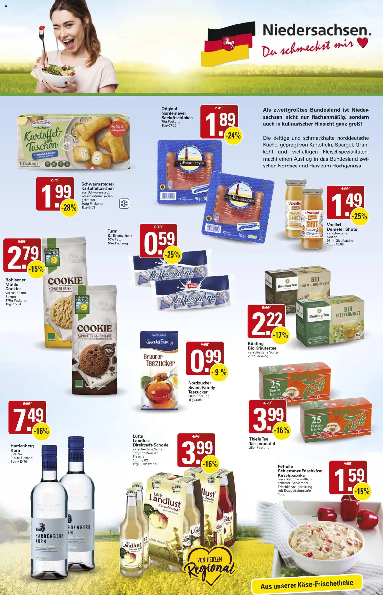 WEZ Prospekt – gültig ab 05.10.2026 | Seite: 11 | Produkte: Mühle, Schokolade, Tee, Frischkase