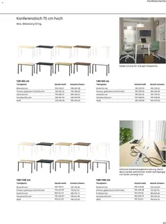 Ikea Büroeinrichtung ab 01.04.2026 gültig | Seite: 43 | Produkte: Konferenztisch
