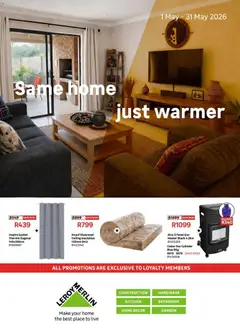 Leroy Merlin specials catalogue – valid from 01.05.2026