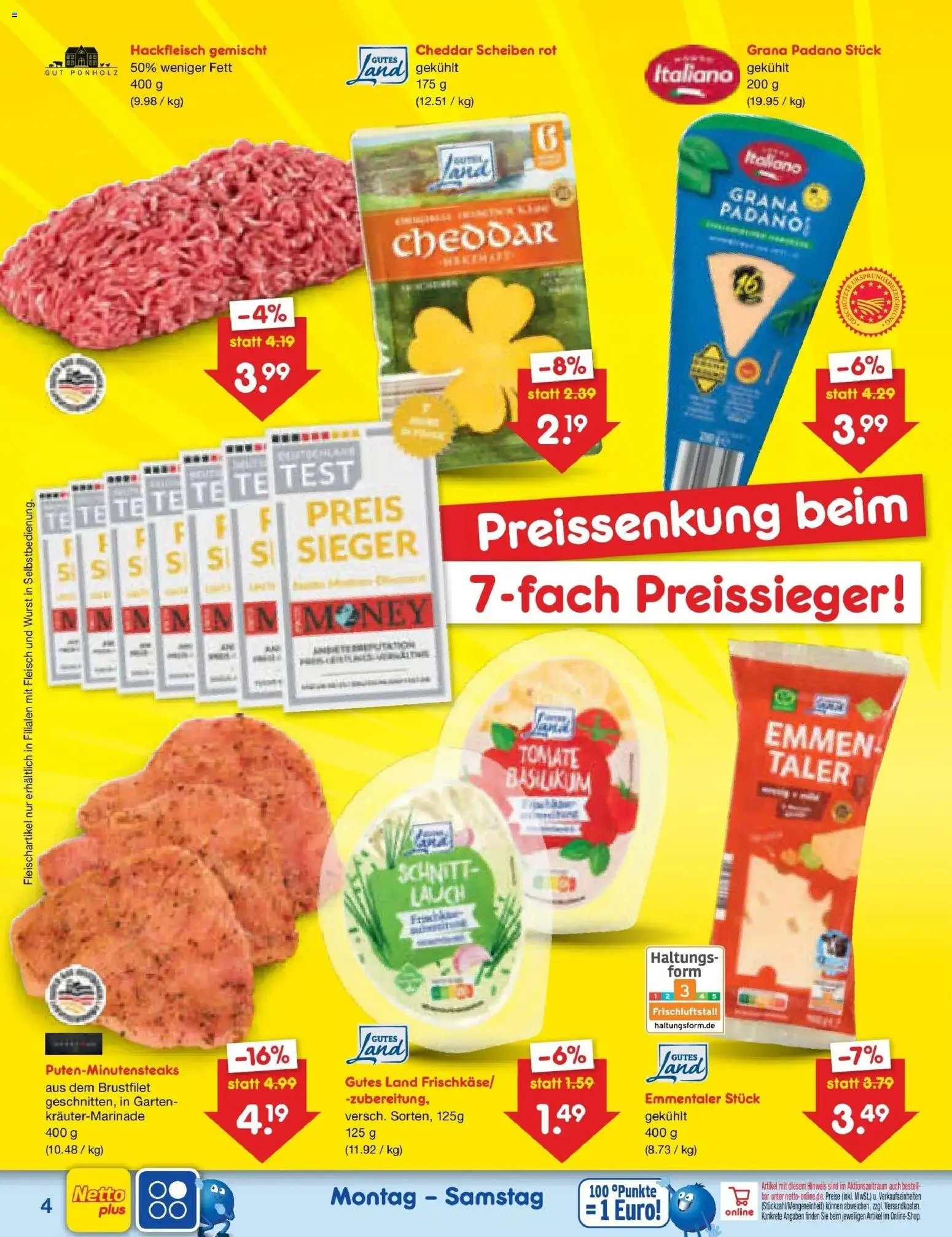 Netto Marken-Discount Prospekt Bremen-Lesum – gültig ab 21.06.2026 | Seite: 6 | Produkte: Wurst, Fleisch, Hackfleisch