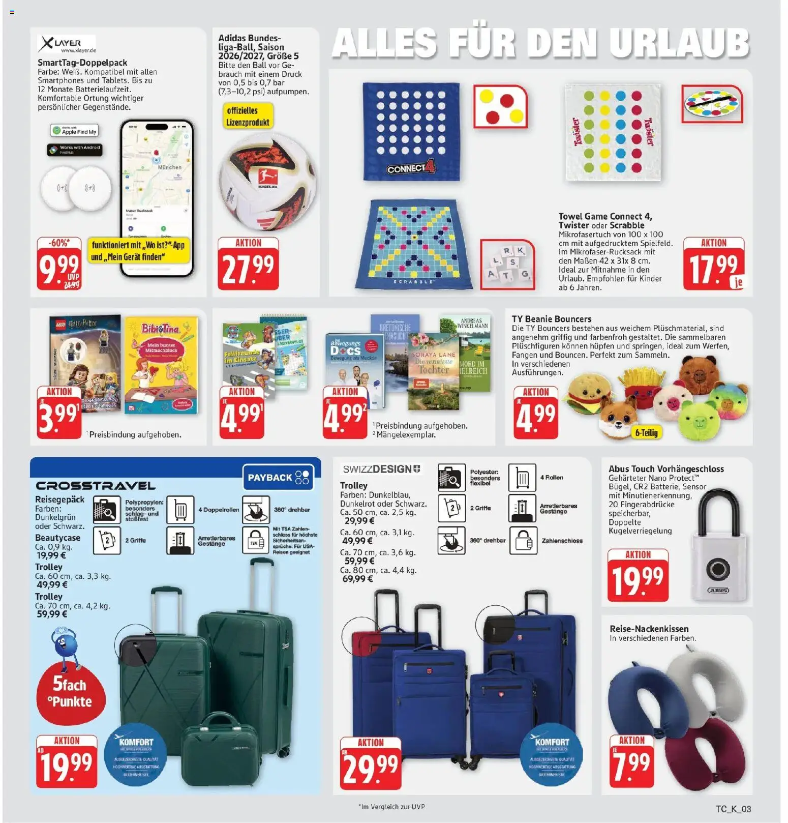 Marktkauf Prospekt Friedrichshafen (ab 03.08.2026) » Angebote online | Seite: 31 | Produkte: Smartphones, Apple, Rucksack