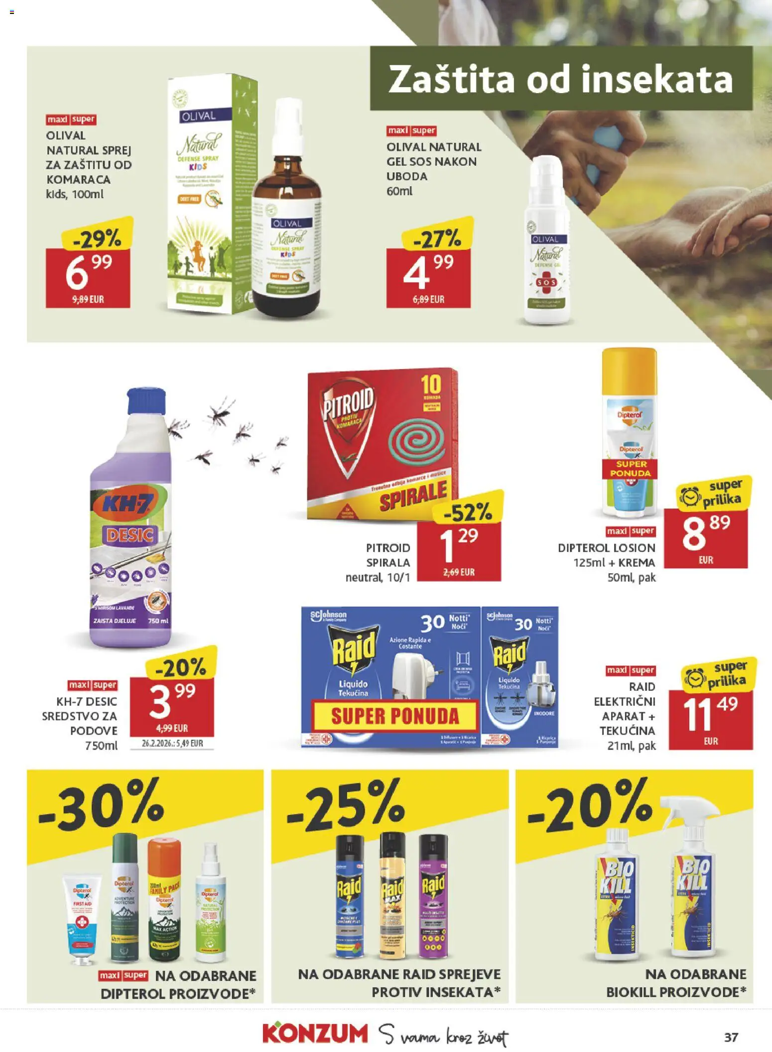 Konzum HR akciós ujság - amely érvényes a következő dátumtól: 24.06.2026 | Oldal: 37