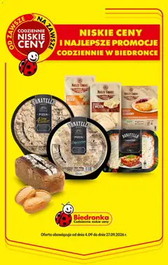 Pogląd oferty "Biedronka gazetka - Najniższe ceny" - ważna od 04.09.2026