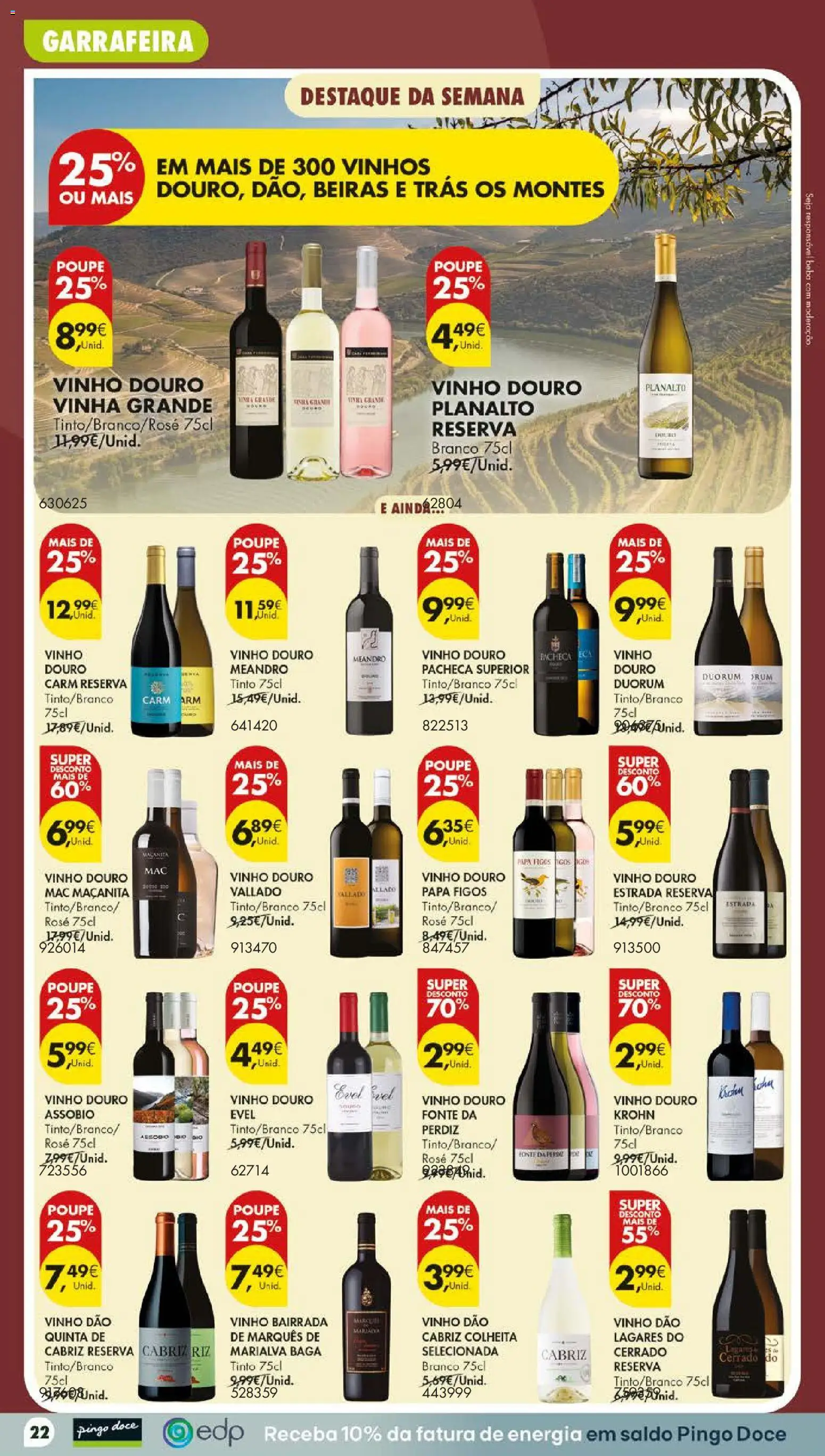 Pingo Doce folheto Poupe Este Fim de Semana │ válido de 29/10/2026 | Página: 24 | Produtos: Figos, Papa, Vinho