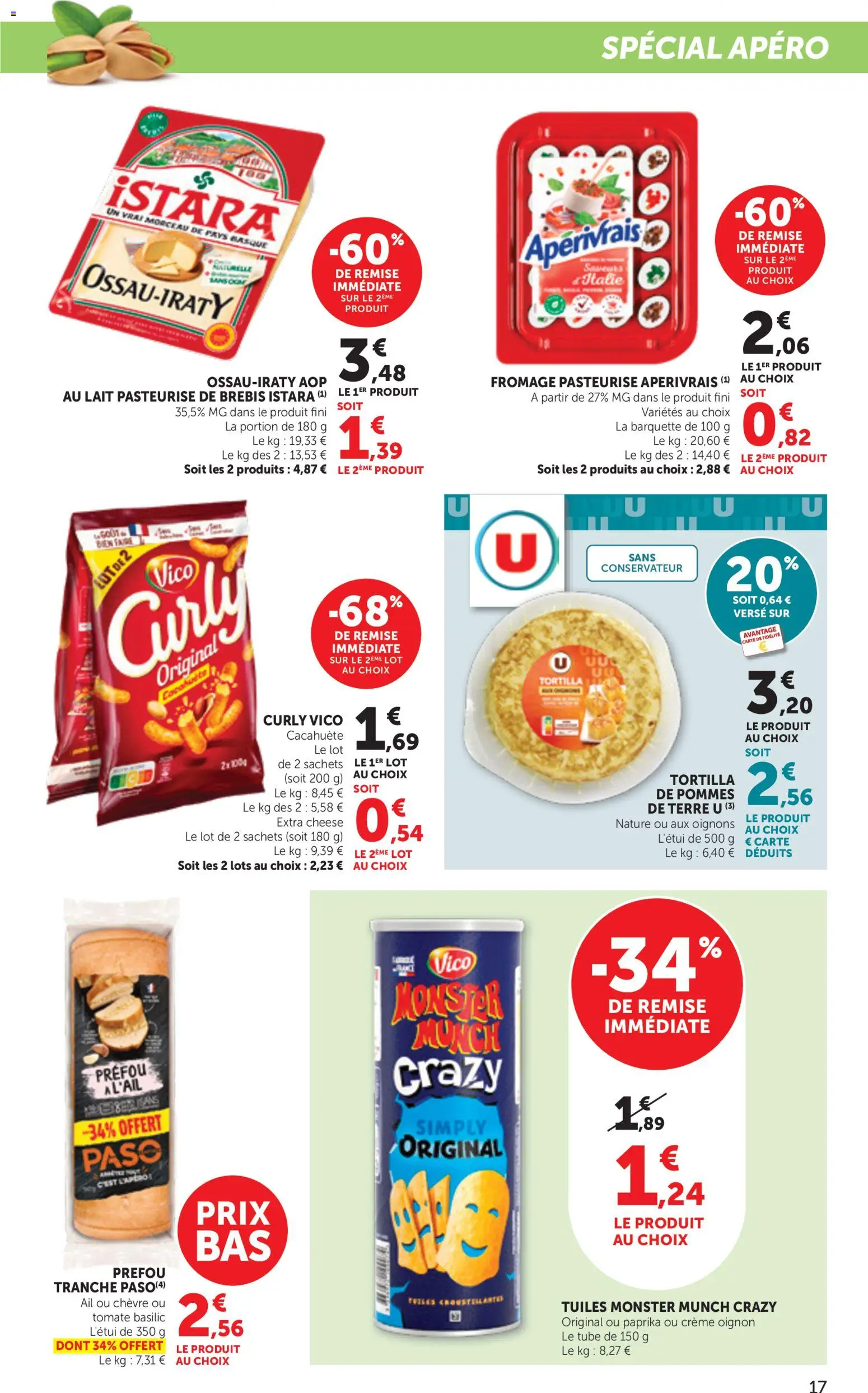{H1} | Page: 17 | Produits: Cacahuète, Tomate, Oignon, Oignons