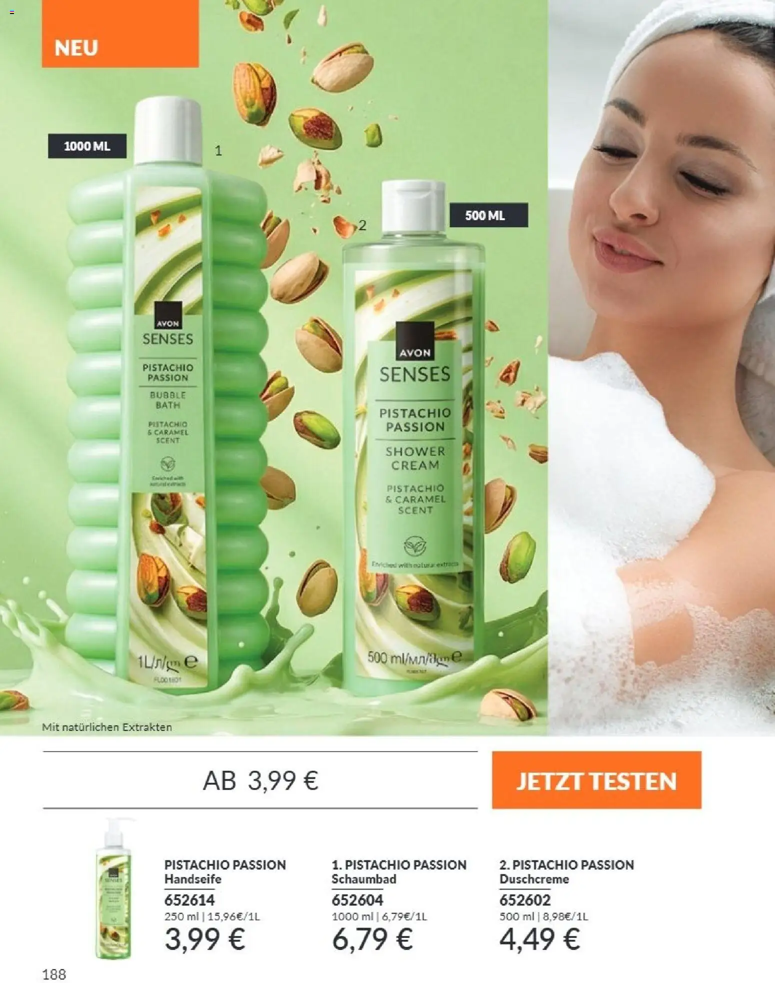AVON Katalog September 2026 – gültig ab 01.09.2026 | Seite: 184 | Produkte: Duschcreme