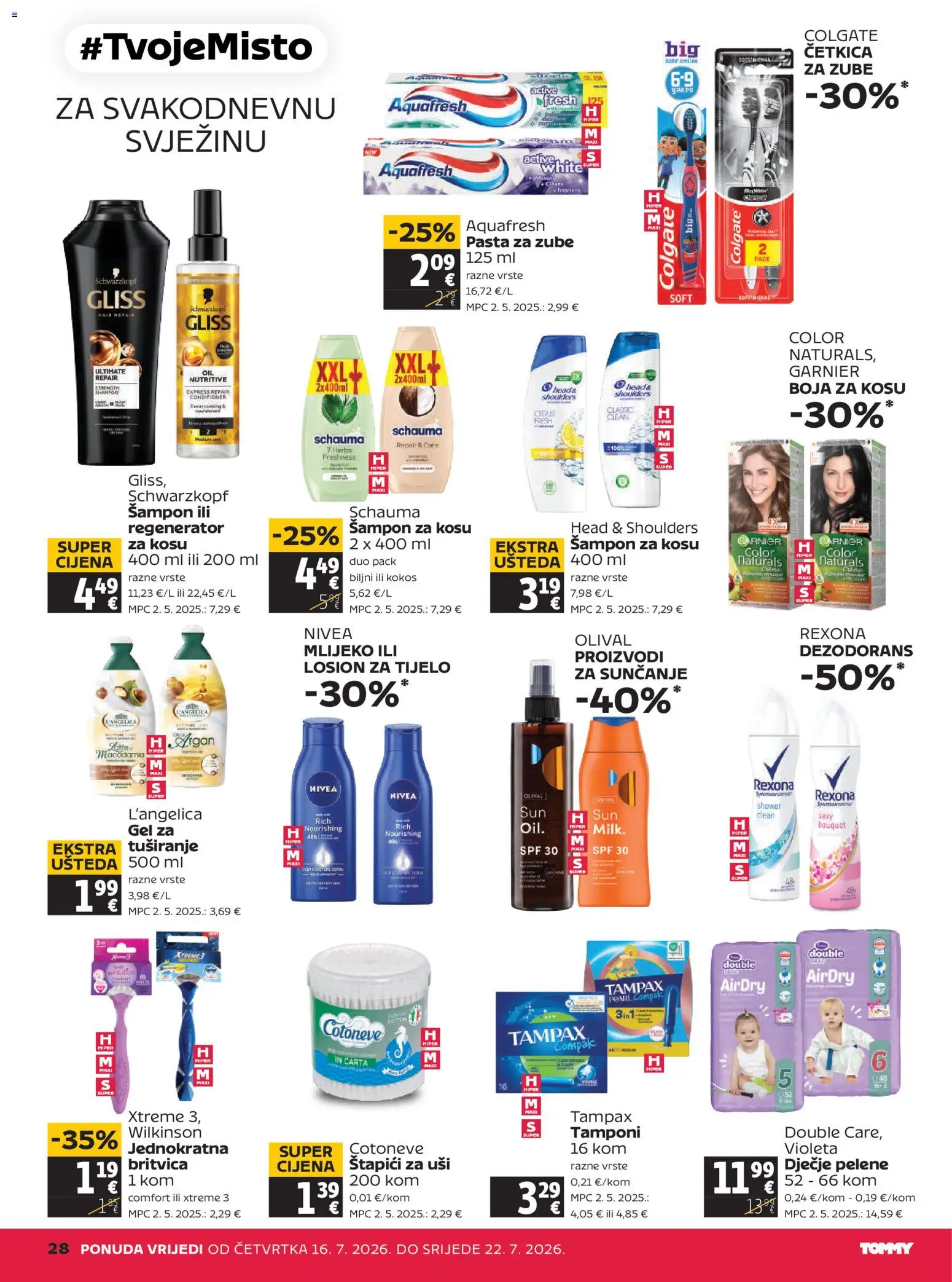 Tommy katalog | vrijedi od 16.07.2026 | Stranica: 28