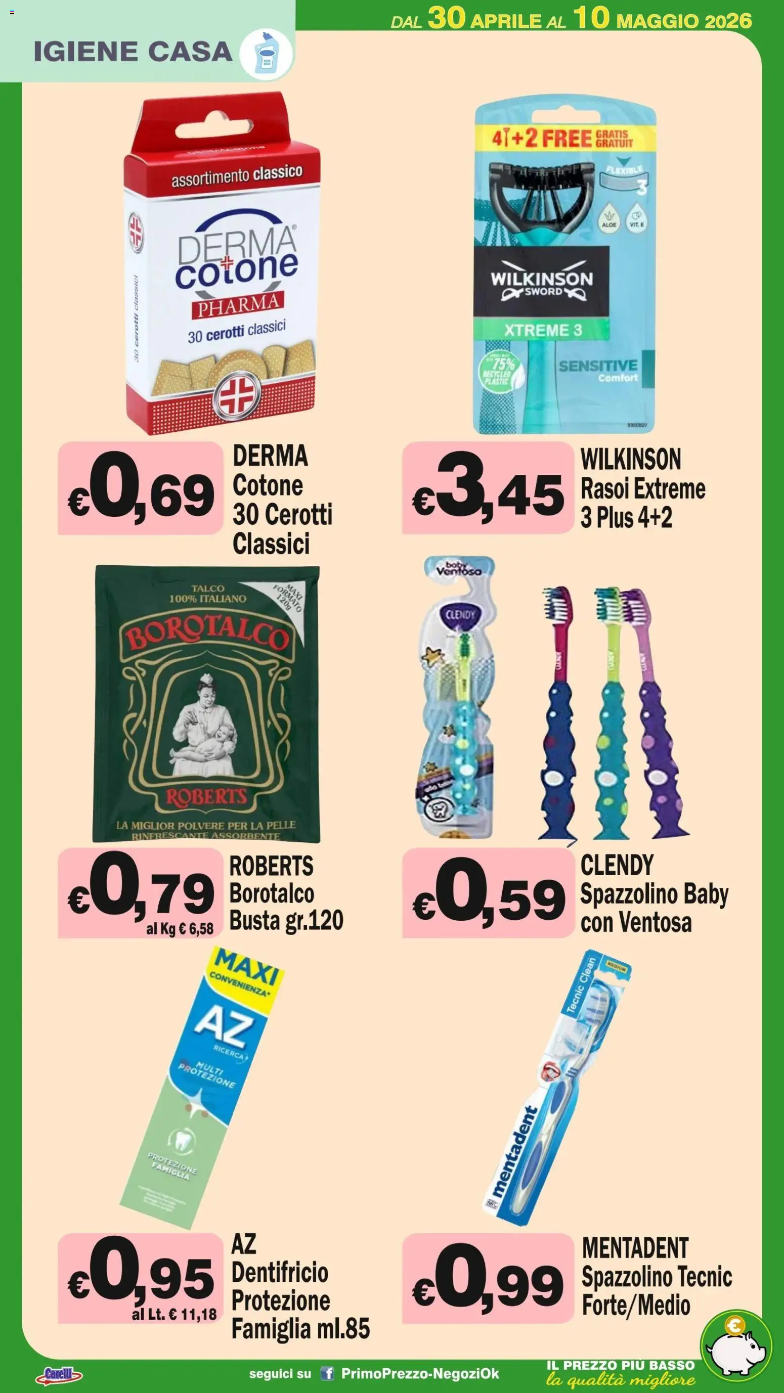 Volantino Primo Prezzo del 30.04.2026 | Pagina: 25
