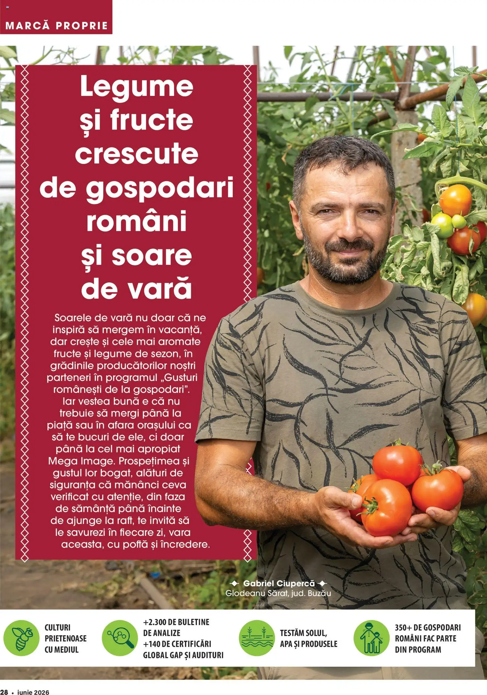 Noul catalog Mega Image – valabil de la 28.05.2026 | Pagină: 28 | Produse: Apă, Legume, Fructe