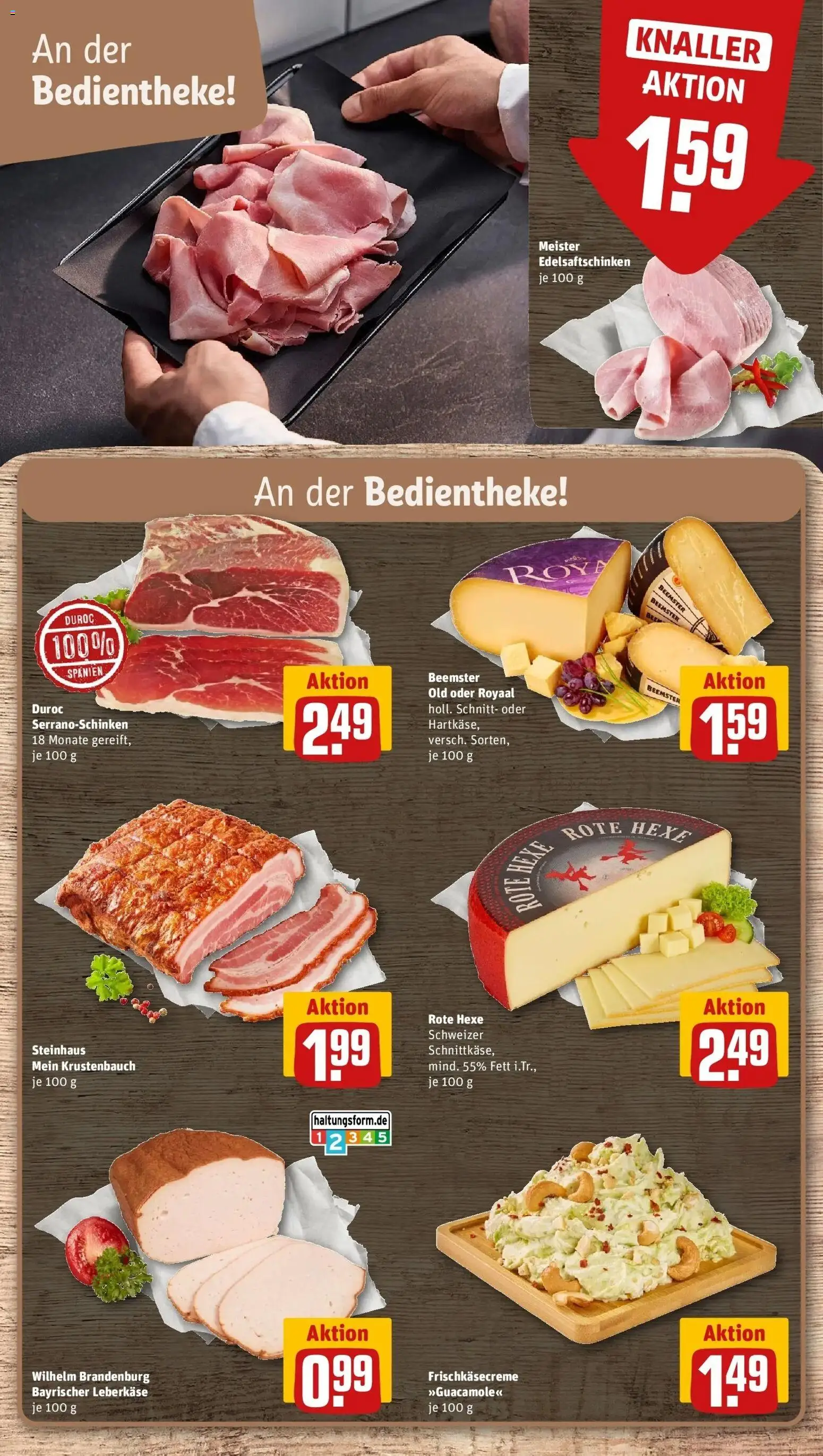 REWE Prospekt ab 28.09.2026 zum Blättern » Angebote | Seite: 19 | Produkte: Leberkase