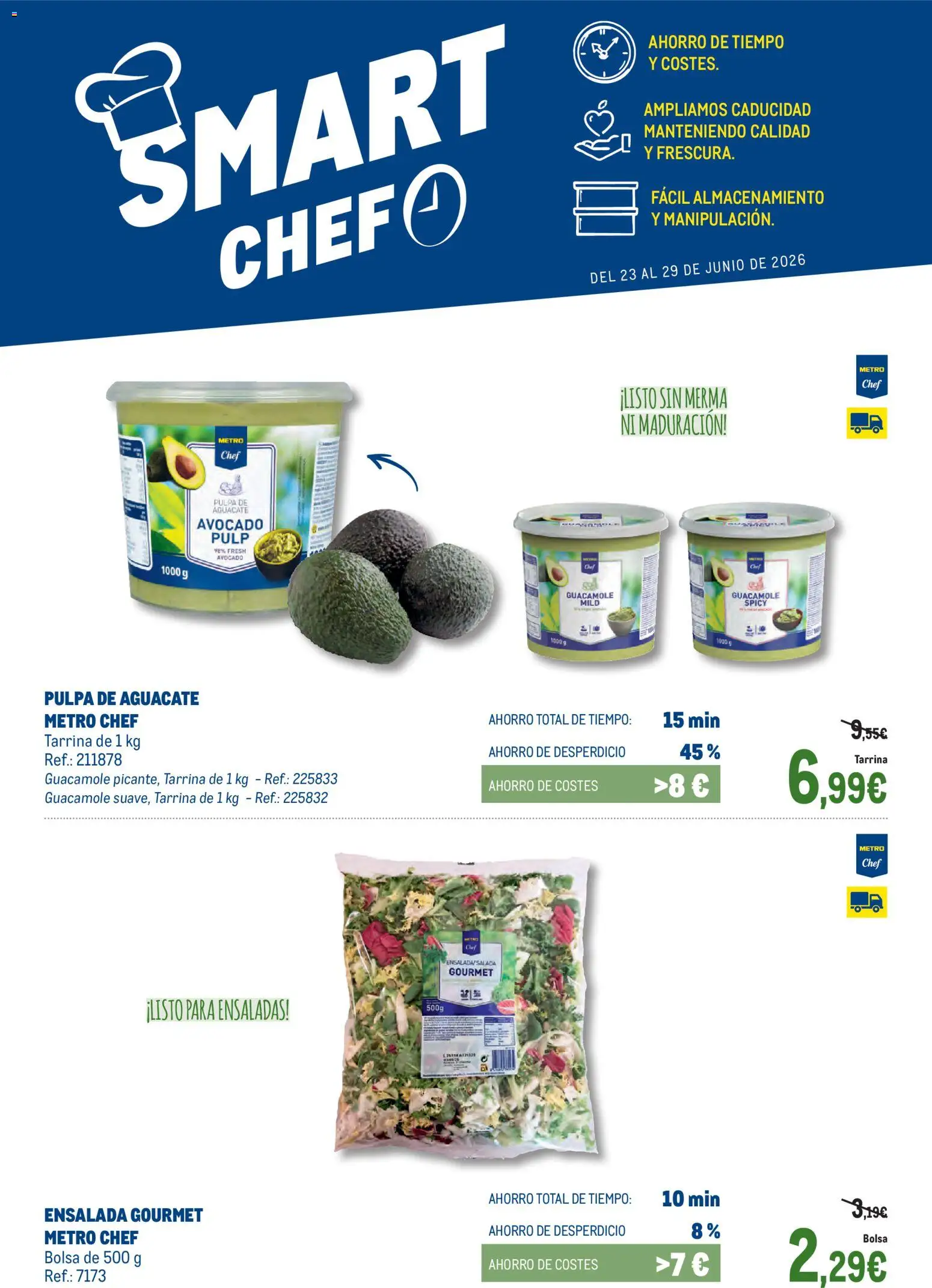 Makro Fresco Península │ válido desde el 23/06/2026 | Página: 5 | Productos: Guacamole, Ensalada, Bolsa