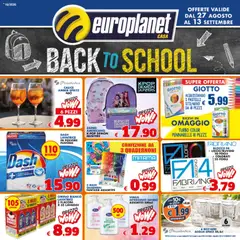 Anteprima del volantino Europlanet Casa volantino valido a partire dal 27/08/2026