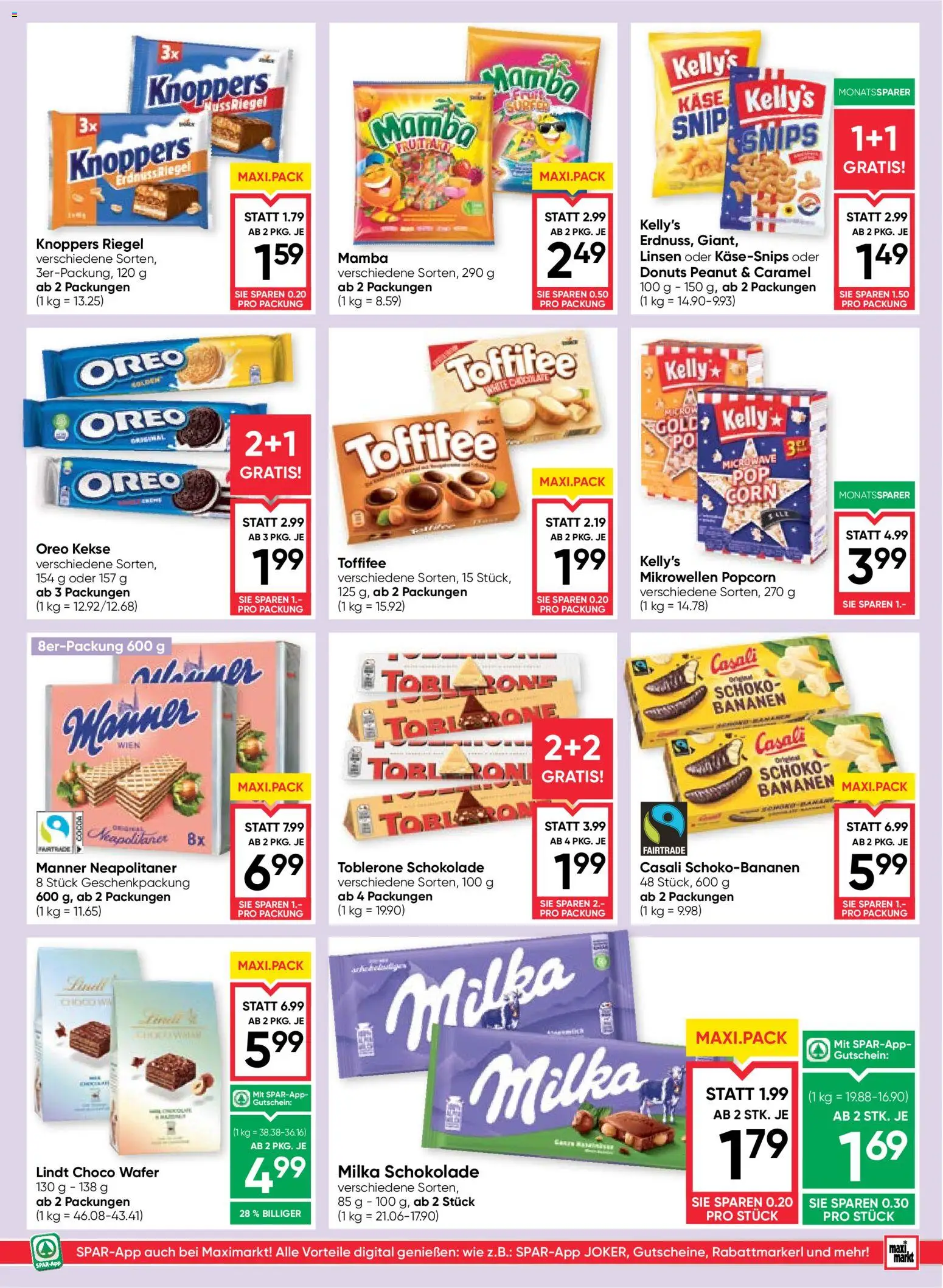 Maximarkt Flugblatt gültig ab 06.08.2026 | Seite: 11 | Produkte: Kekse, Käse, Schokolade, Bananen