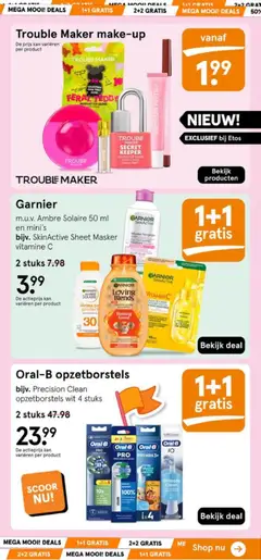Etos folder - Voorbeeld van een folder van Etos, geldig van 08.06.2026 | Pagina: 4 | Producten: Kan, Vitamine C, Masker