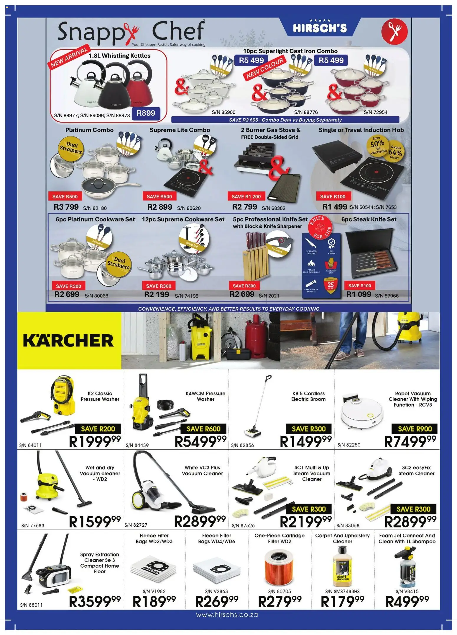 New Hirsch's catalogue – valid from 23/06/2026 | Page: 44 | Products: Hob, Stove, Steak, Carpet