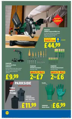 Preview of Lidl - Big Brands valid from 17/09/2026 | Page: 16 | Products: Drill, Gloves