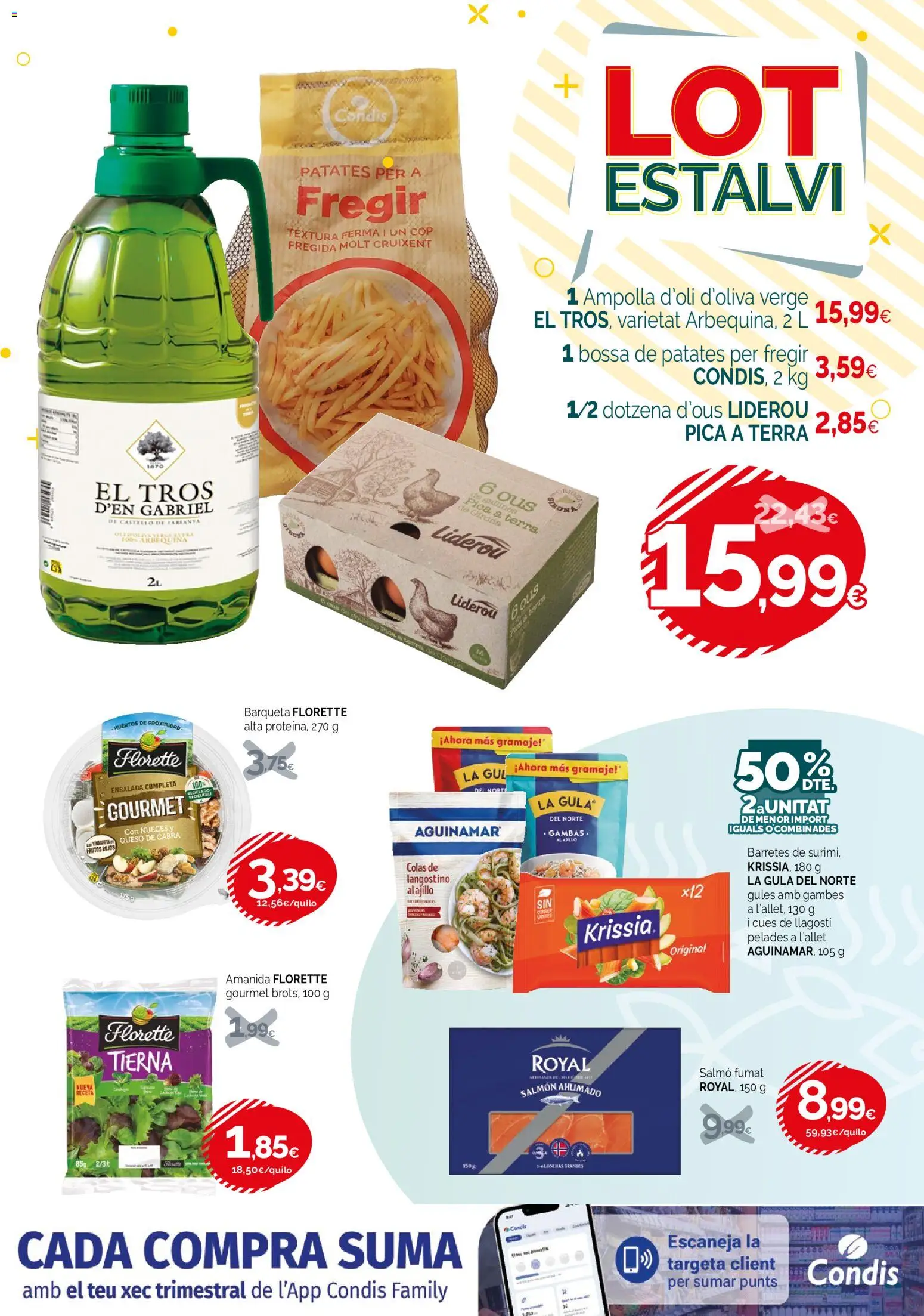 Condis folleto │ válido desde el 02/09/2026 | Página: 5 | Productos: Nueces, Queso, Frutos rojos, Salmón