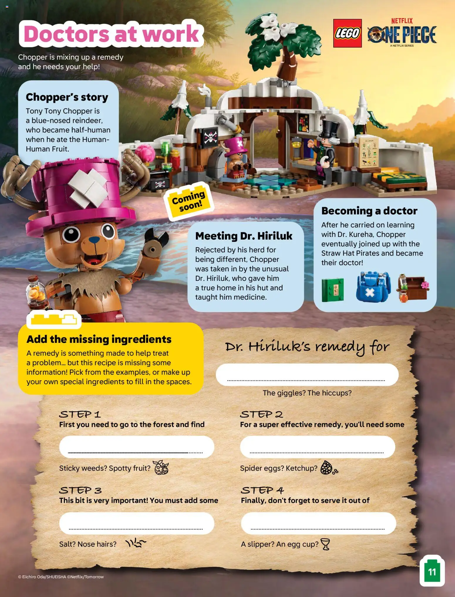 Lego The Magazine July-Oct 4-7 gültig ab 01.07.2026 | Seite: 11 | Produkte: Ketchup, Hut, Herd