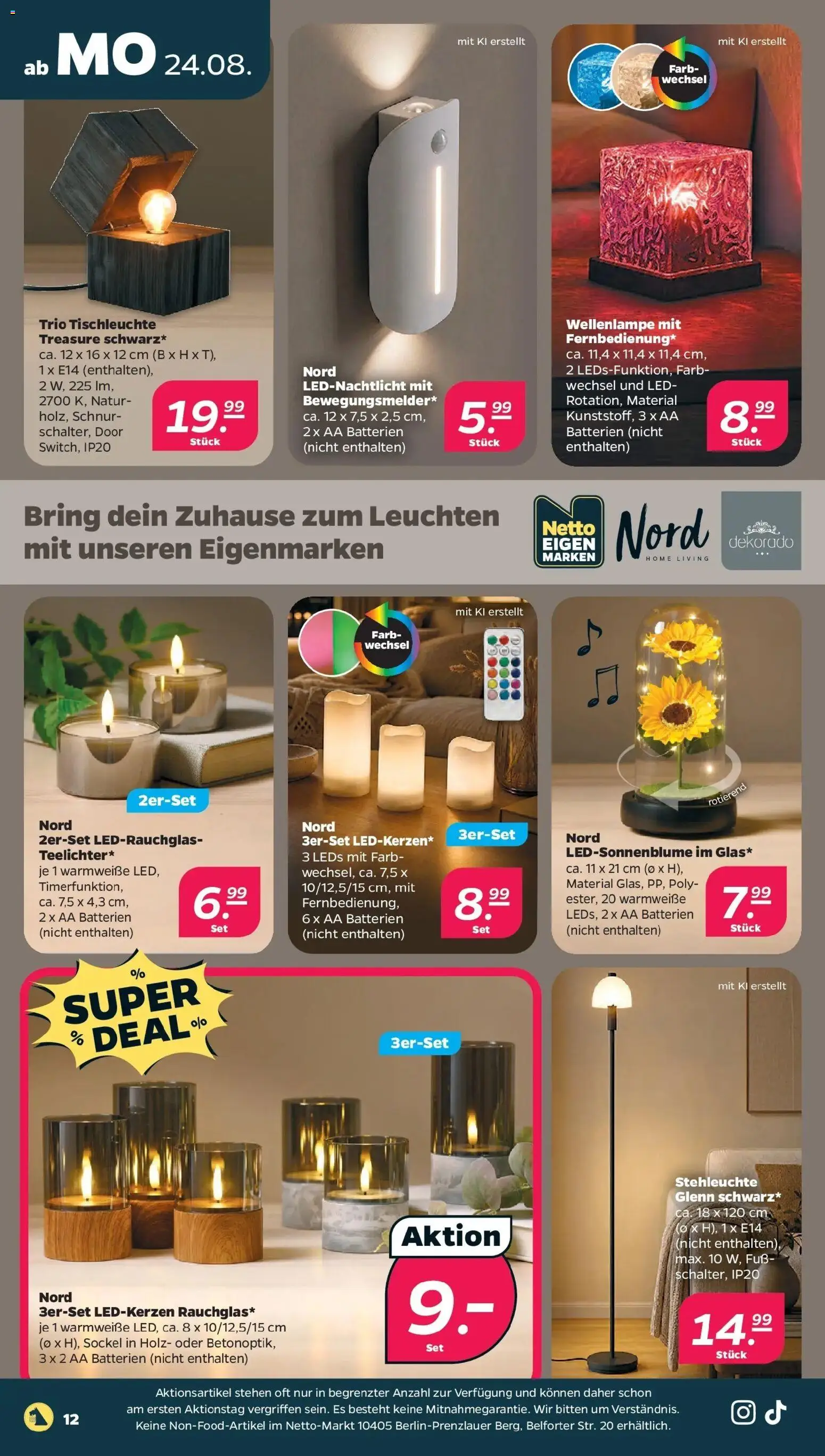 Netto Aktueller Prospekt ab 23.08.2026 → Angebote nächste Woche | Seite: 14 | Produkte: Batterien