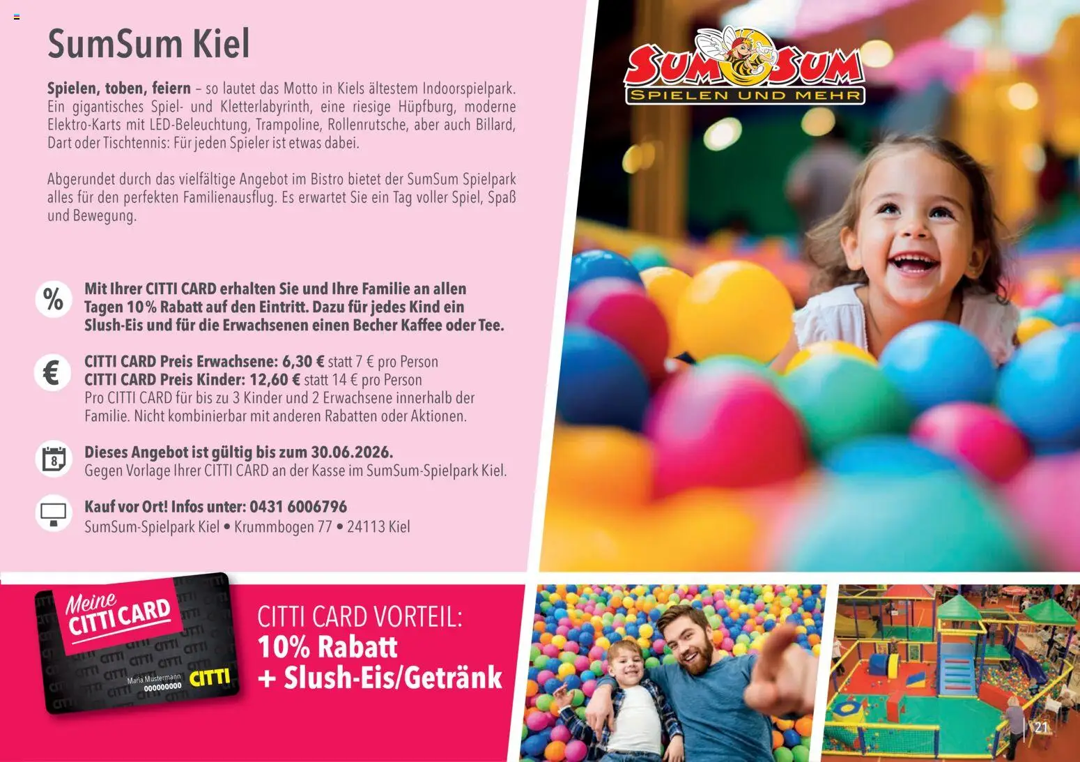 CITTI Markt Vorteilsheft – gültig ab 20.04.2026 | Seite: 21 | Produkte: Spiel, Kaffee