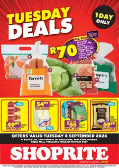 Shoprite specials catalogue – valid from 08/09/2026