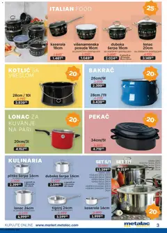 Metalac Market katalog - pregled Metalac Market kataloga - važi od 01.06.2026 | Strana: 3