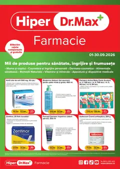 Ofertele Dr.Max valabile de la 01.09.2026