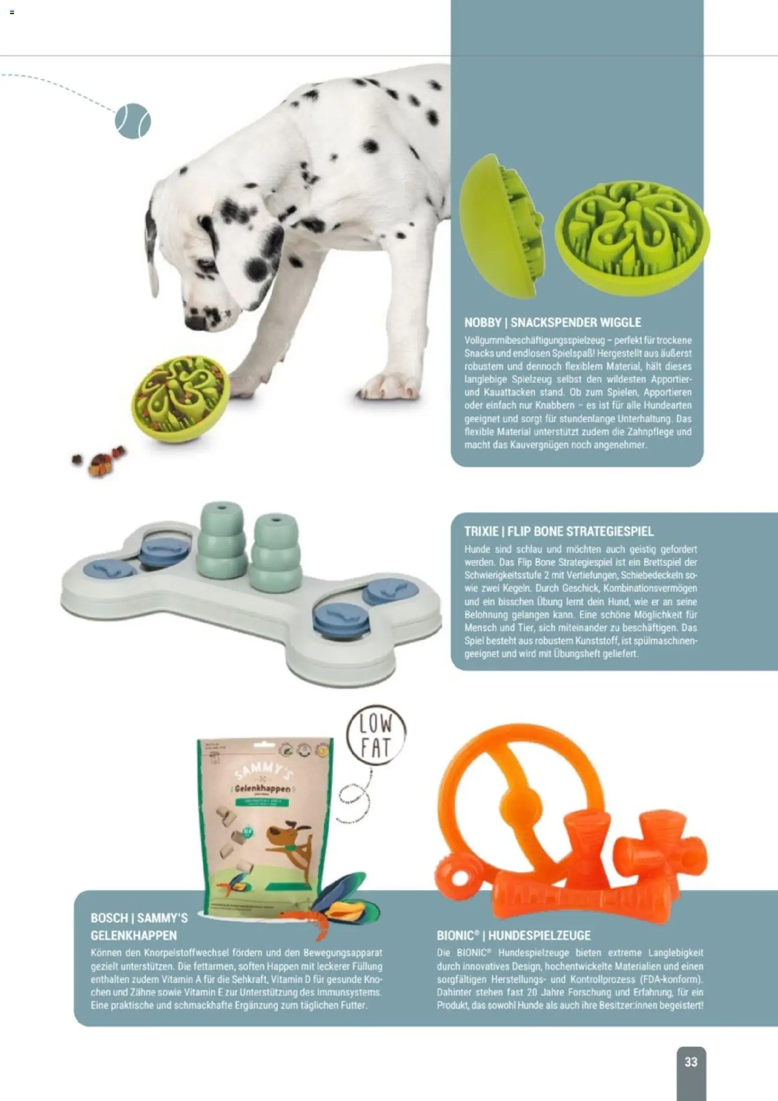 zookauf Themenkatalog Hund – gültig ab 18.05.2026 | Seite: 33 | Produkte: Spiel, Bosch
