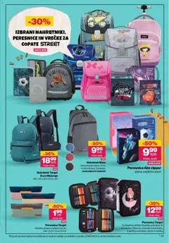 Mercator katalog akcije – veljaven od 18.06.2026 | Stran: 35 | Izdelki: Silcek, Peresnica, Barva, Nahrbtnik