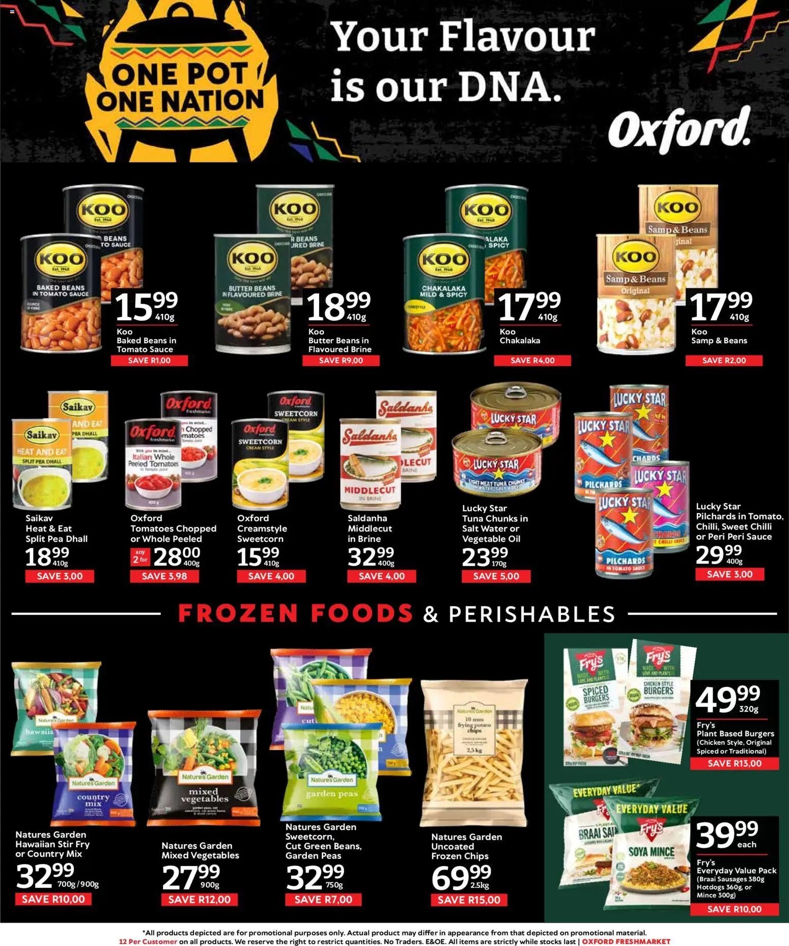 New Oxford Freshmarket catalogue – valid from 23/09/2026 | Page: 7 | Products: Beans, Butter, Chicken, Pea