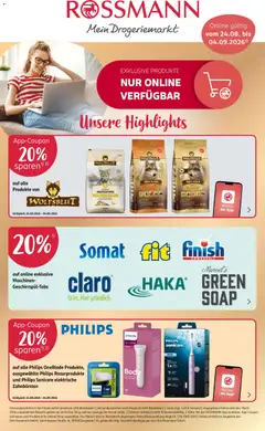 Rossmann Onlineprospekt ab 24.08.2026 gültig