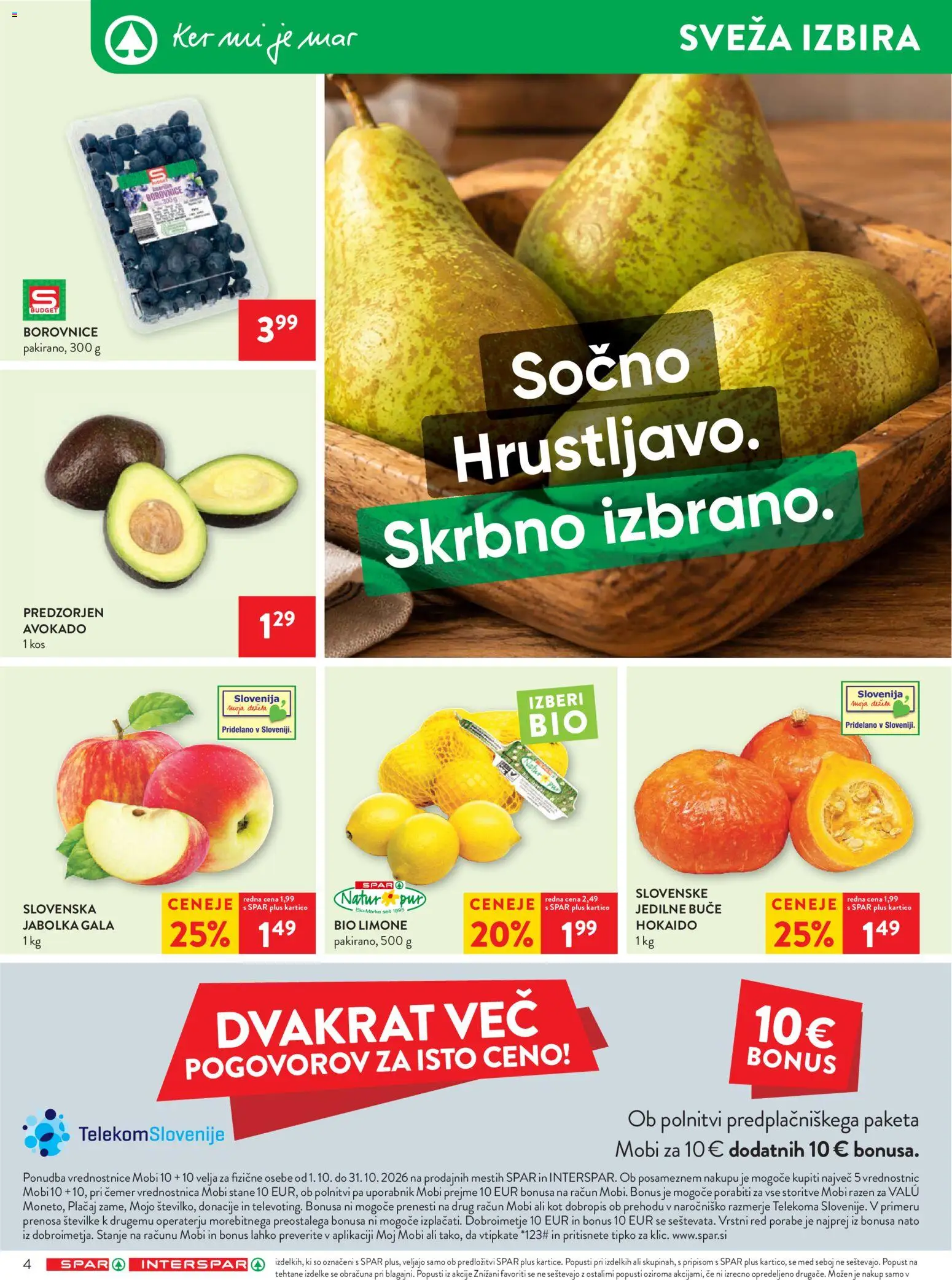 Novi Spar katalog ponudbe – veljaven od 30.09.2026 | Stran: 8