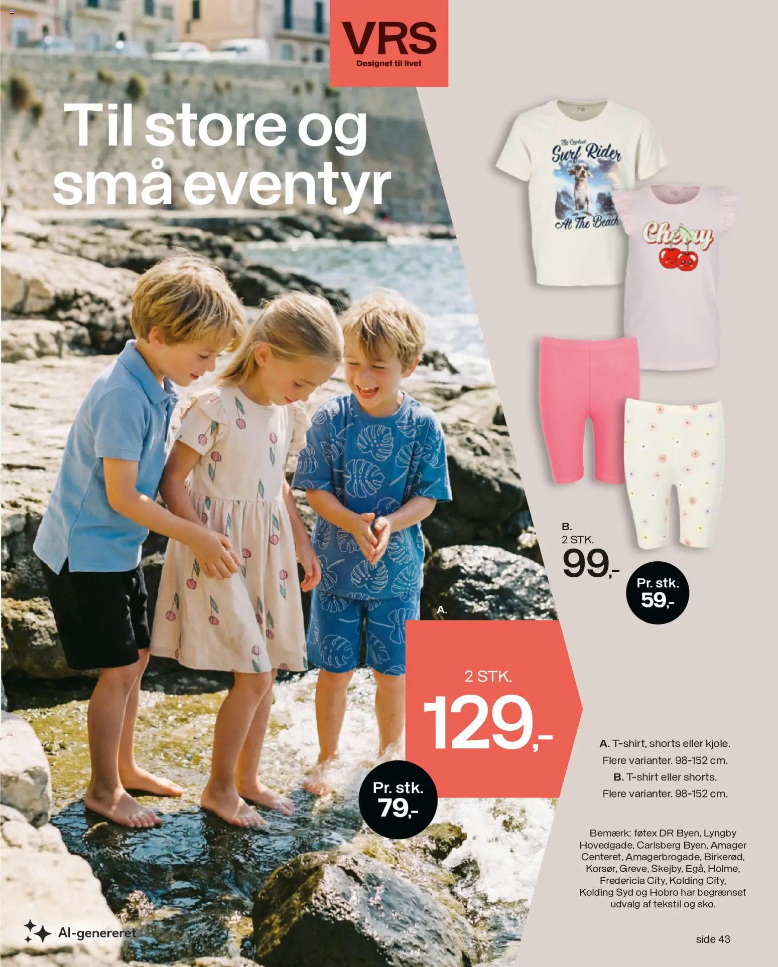 Føtex tilbudsavis – gyldig fra 15.05.2026 | Side: 73 | Produkter: Shorts