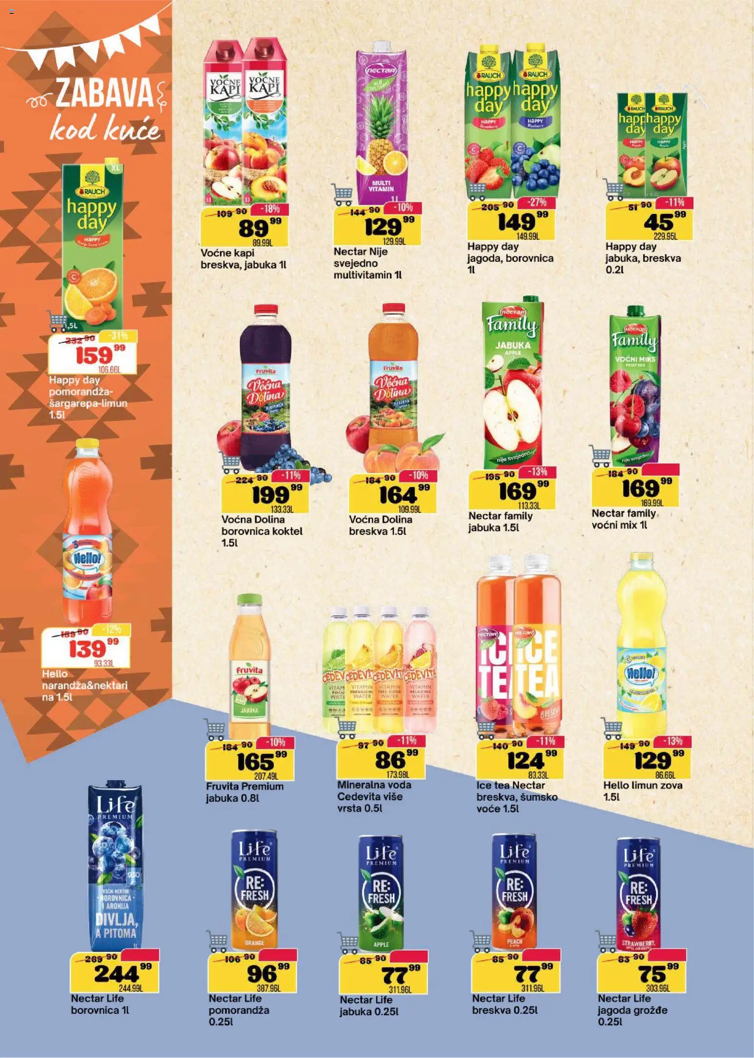 Senta Promet katalog - važi od 06.05.2026 | Strana: 14 | Proizvode: Cedevita, Borovnica, Pomorandza, Mineralna voda