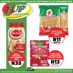 1UP Cash & Carry specials catalogue – valid from 15/09/2026 | Page: 2