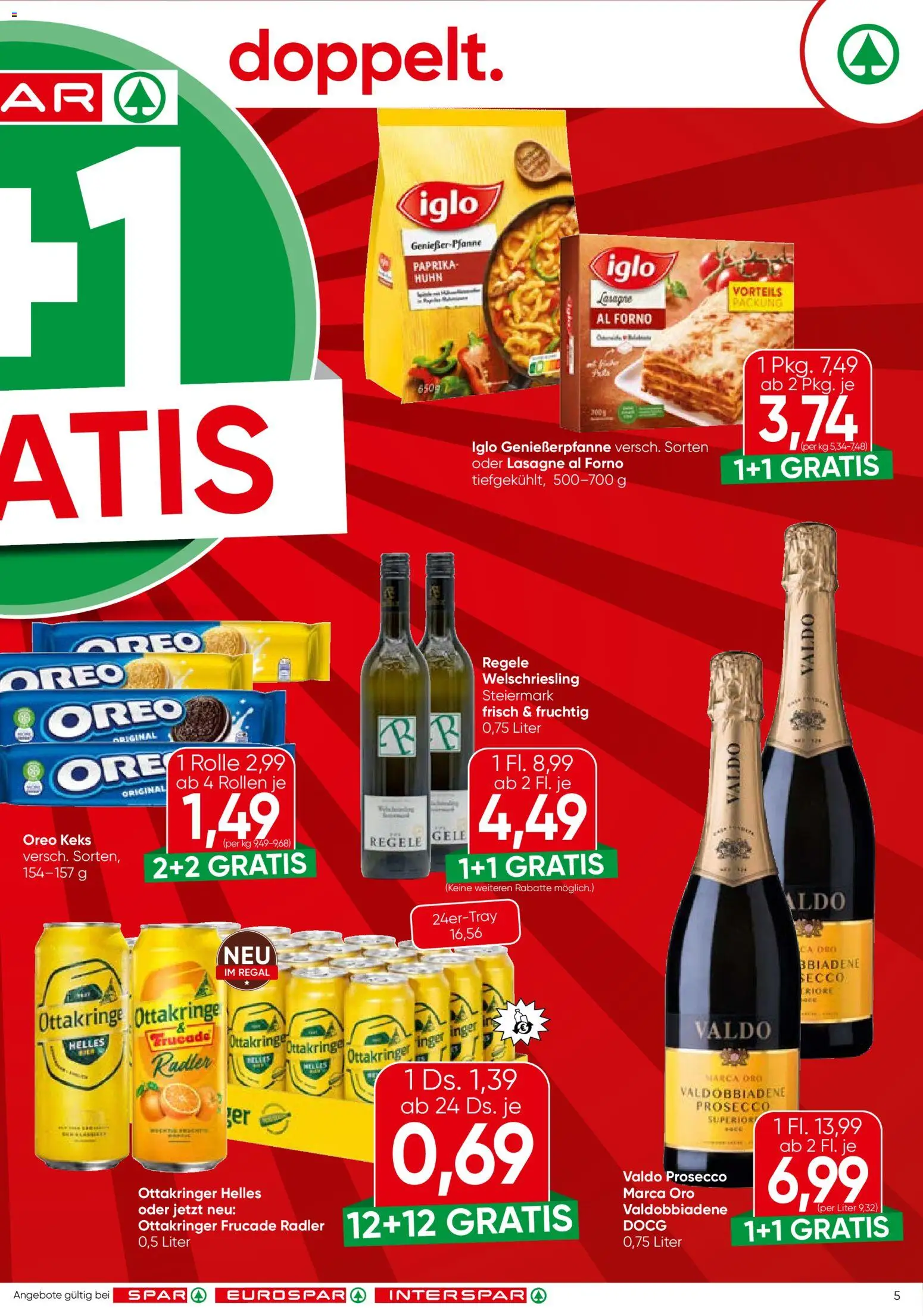 Spar Flugblatt - Steiermark gültig ab 16.04.2026 | Seite: 5 | Produkte: Regal
