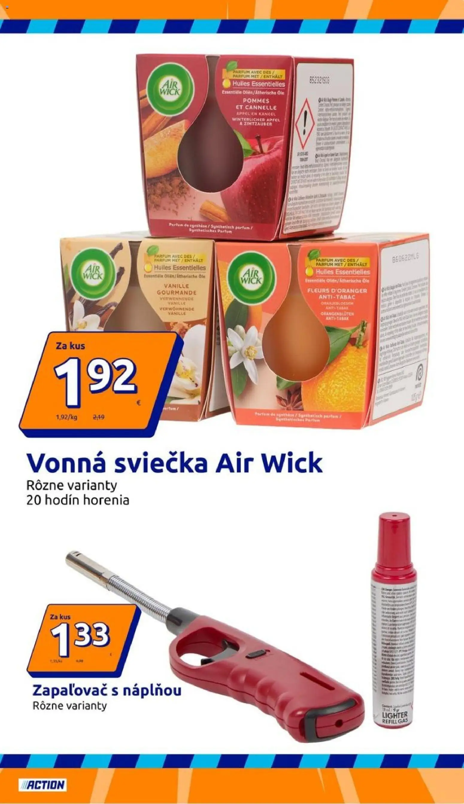 Nové Action akcie – leták je platný od 09.09.2026 | Strana: 9 | Produkty: Air Wick