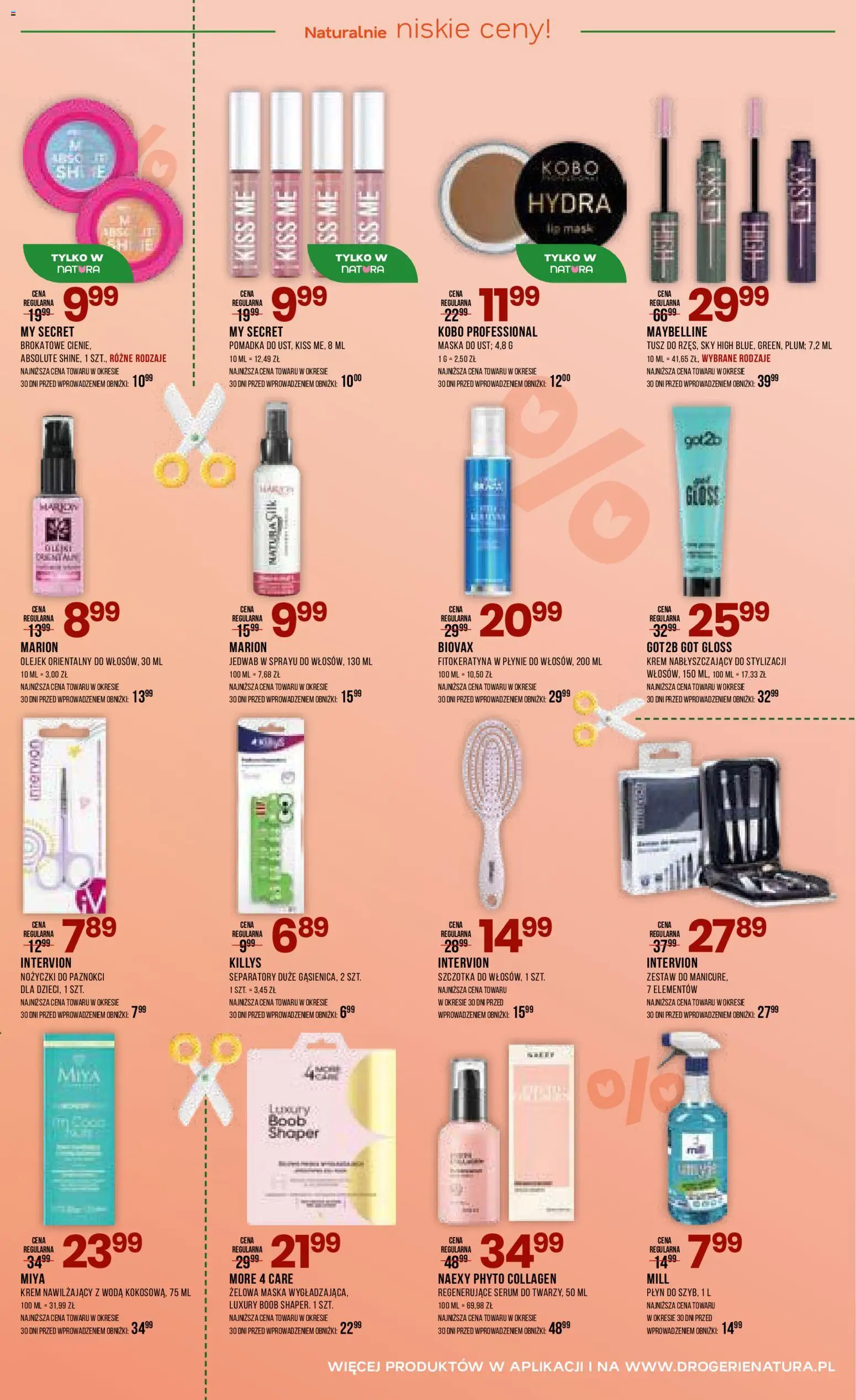 Drogerie Natura gazetka od 18.05.2026 | Strona: 9 | Produkty: Cleaner, Szczotka, Krem, Woda