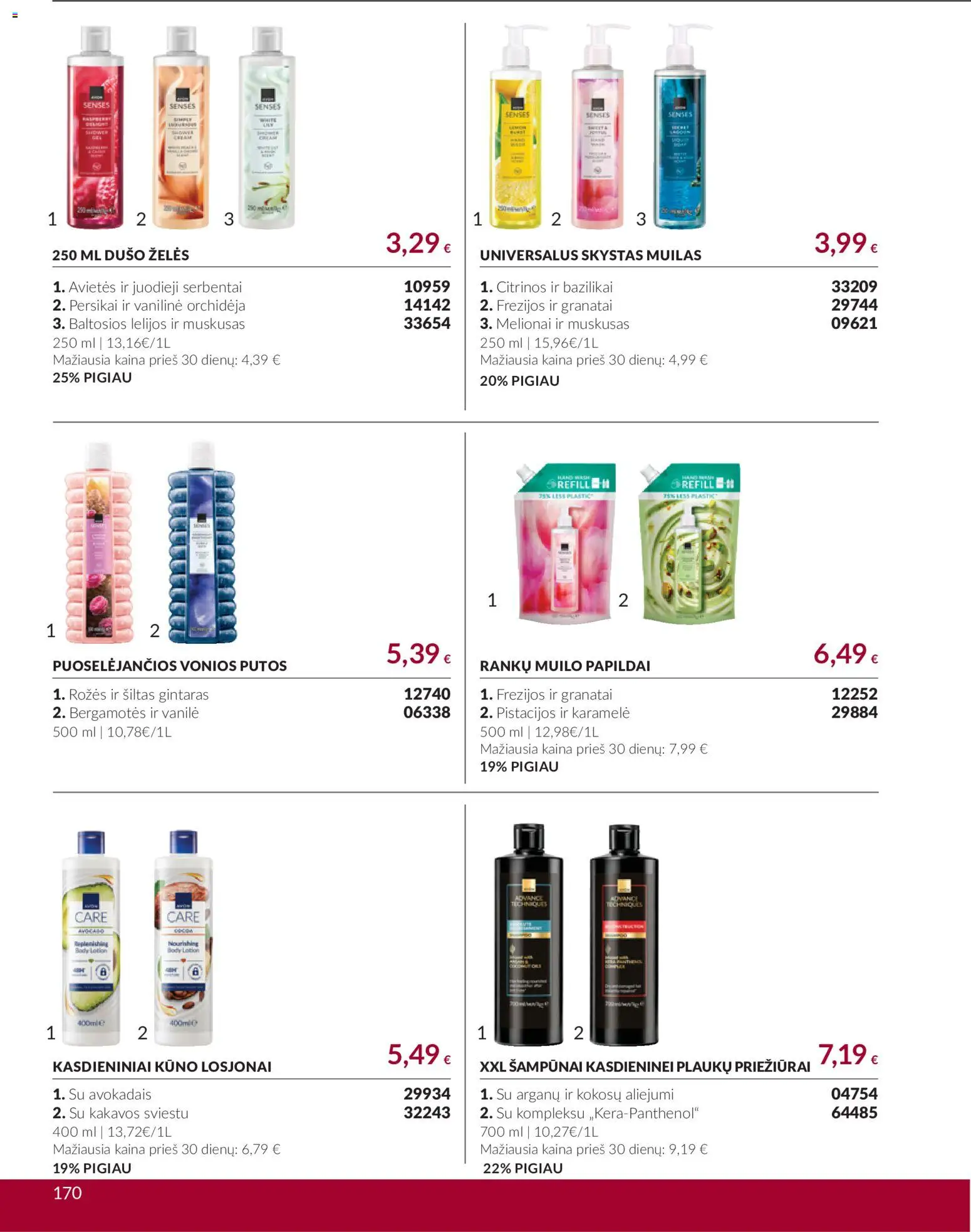 AVON akcijos nuo 2026.09.30 | Puslapis: 170