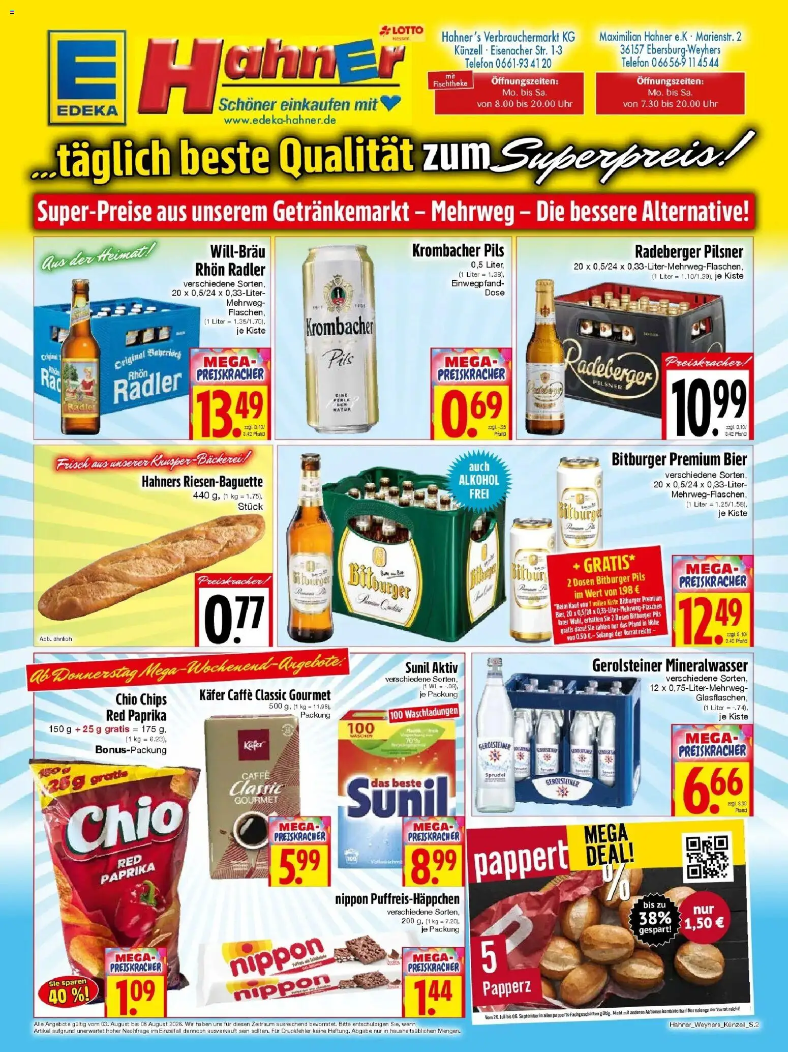 Edeka Prospekt  Parchim – gültig ab 03.08.2026 | Seite: 2