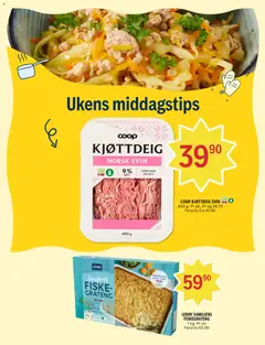 Forhåndsvisning av Coop Prix kundeavis gyldig fra 11.05.2026 | Side: 2 | Produkter: Svin, Приправа, Суміш дитяча, Вермішель