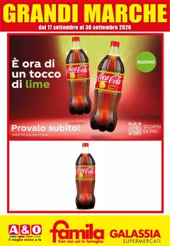 Anteprima del volantino Famila volantino Grandi Marche valido a partire dal 17/09/2026