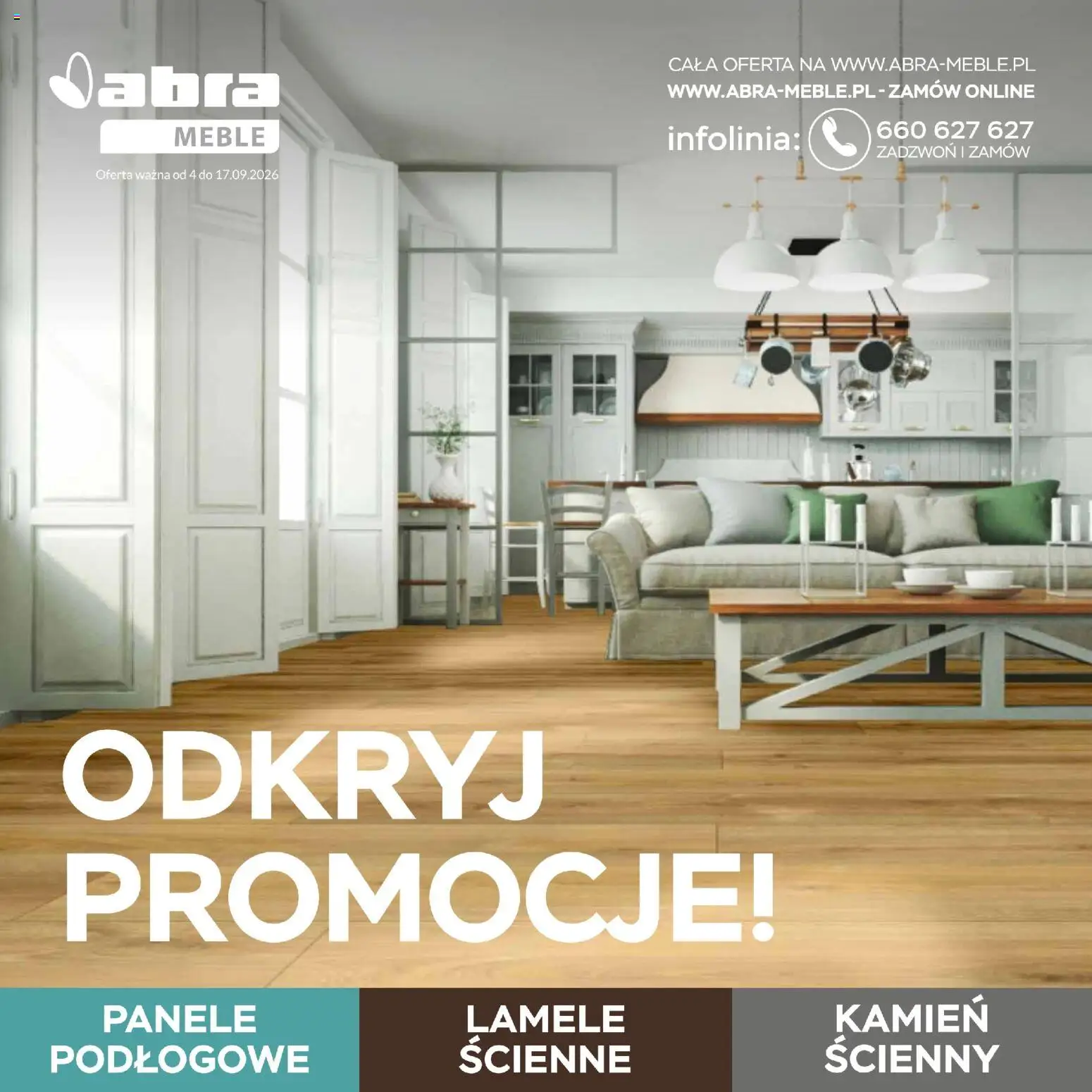 Abra meble gazetka od 04.09.2026 | Strona: 1