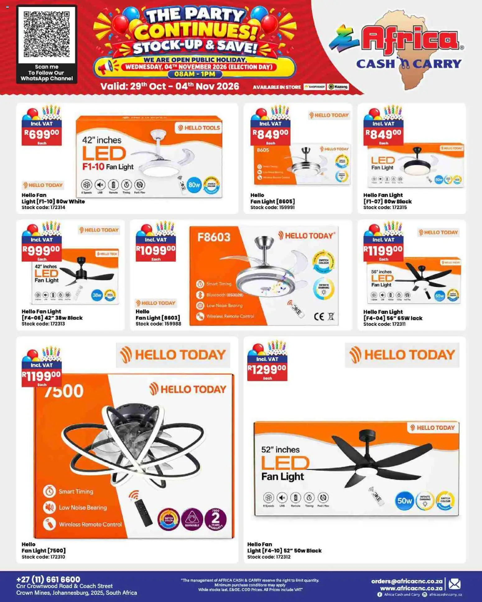 New Africa Cash & Carry catalogue – valid from 29/10/2026 | Page: 55