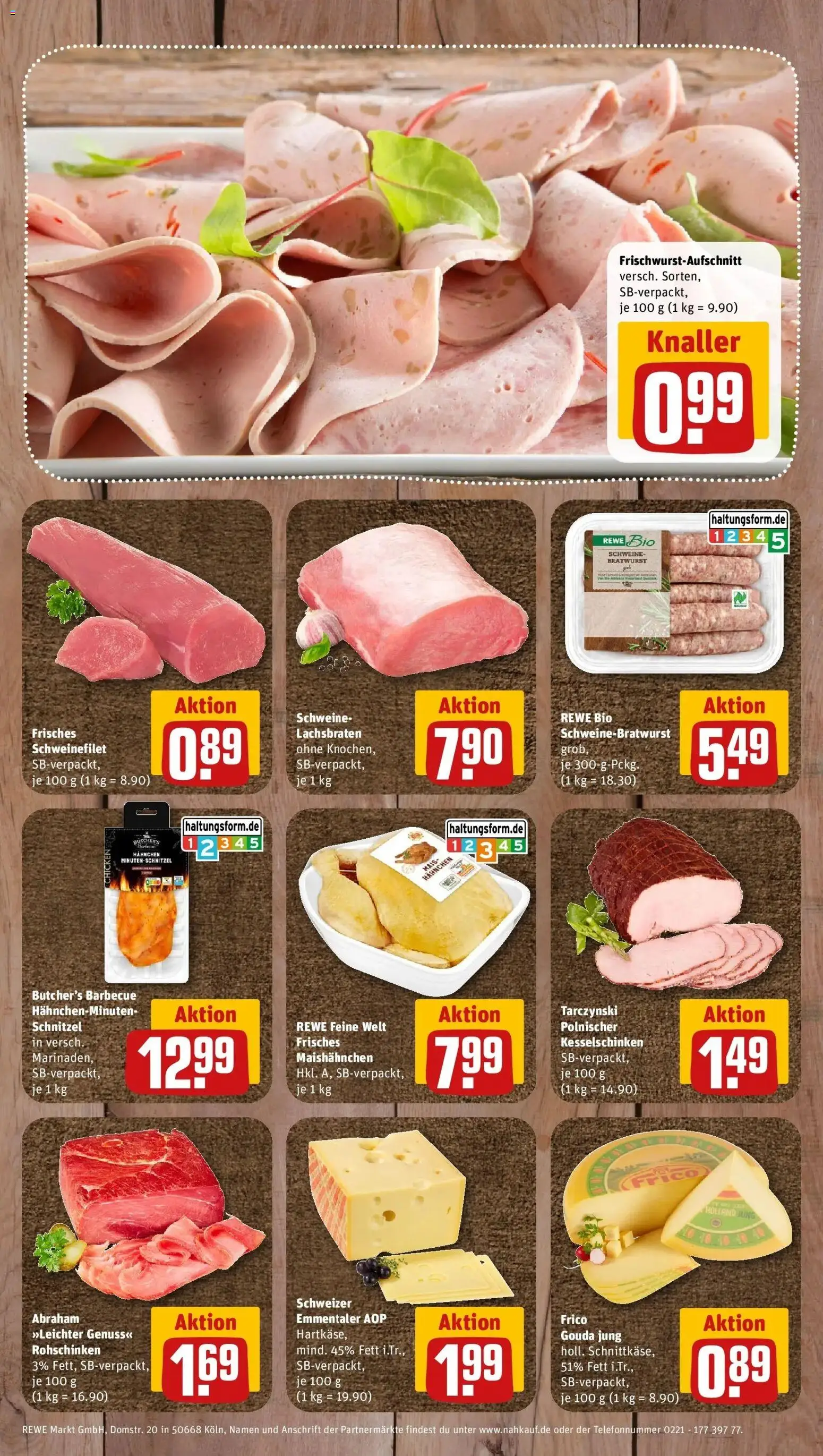 REWE Prospekt ab 10.08.2026 zum Blättern » Angebote | Seite: 8 | Produkte: Mais, Gouda, Bratwurst, Schweinefilet