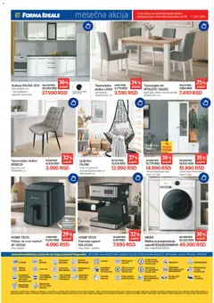 Forma Ideale katalog - pregled Forma Ideale kataloga - važi od 01.09.2026 | Strana: 8 | Proizvode: Friteza, Kuhinja, Trpezarijski sto, Ljuljaška