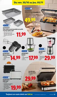 SILVERCREST, Blender, 1,75 l, 3, programmes, automatiques, 600 W - Voorbeeld van een folder van Lidl, geldig van 26/10/2026 | Pagina: 23
